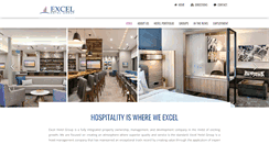 Desktop Screenshot of excelhotelgroup.com